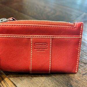 Coach change purse/mini wallet